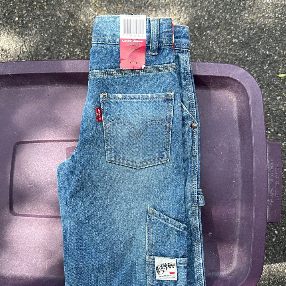 Boys Levi Strauss Carpenter Jeans
